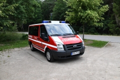 Fahrzeugauslieferung durch die Amtswehrführung an die Ortswehr Brodowin am 15.06.2018