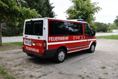 Fahrzeugauslieferung durch die Amtswehrführung an die Ortswehr Brodowin am 15.06.2018